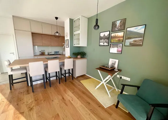 Modern With Garden Free Parking Apartmán Lublaň